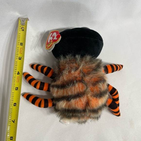 Ty Beanie Boos - INGRUM the Halloween Spider (6 Inch) Plush Toy 2022 w Hang Tag - Picture 6 of 9